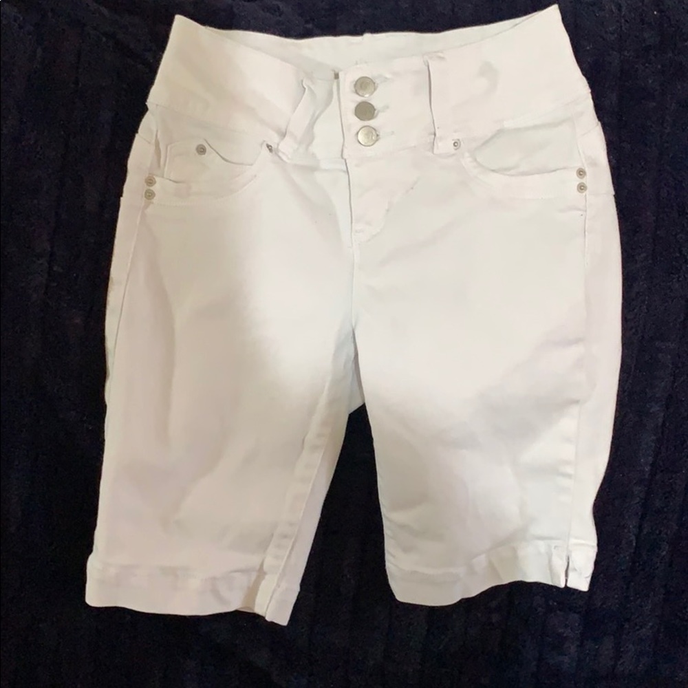 White shorts